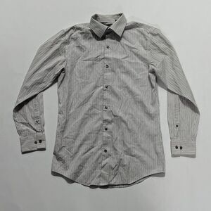 Marc Anthony Slim Fit 15 (32-33) 100% cotton button front shirt